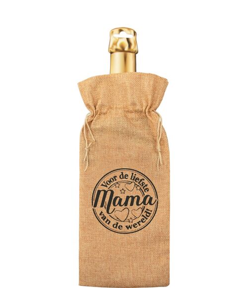 Bottle gift bag - Mama