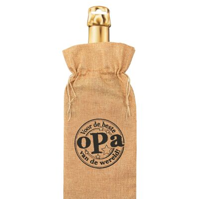 Bottle gift bag - Opa