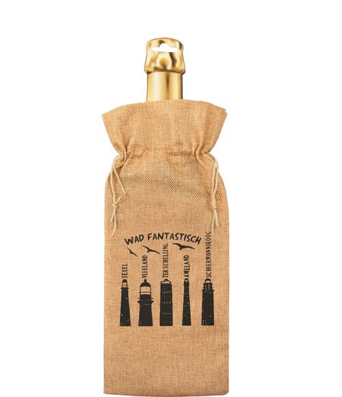 Bottle gift bag - Waddeneilanden