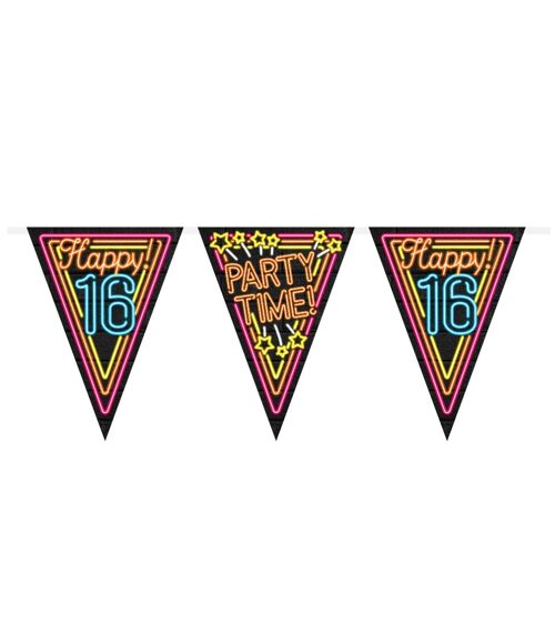 Neon party flags - 16