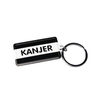 Porte-clés Noir & Blanc - Kanjer