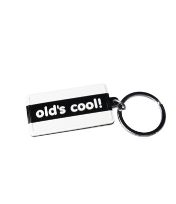 Porte-clés Noir & Blanc - Old's cool