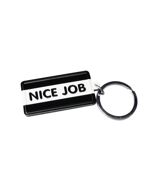 Black & White keyring - Nice job