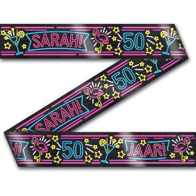 Nastro per feste al neon - Sarah 50