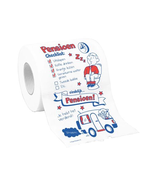 Toiletpapier - Pensioen