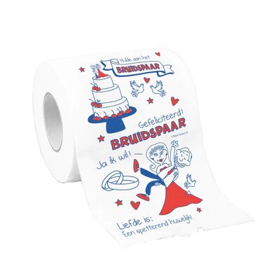 Toilettenpapier - Bruidspaar