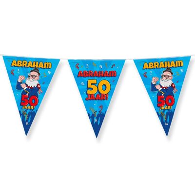 Party Vlaggen - Abraham Cartoon