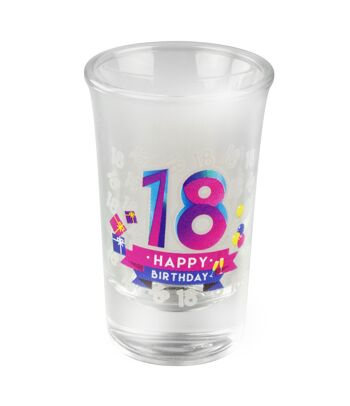 Verres à liqueur Happy - 18 jaar