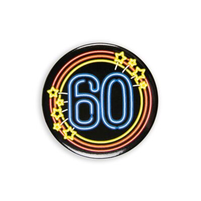 Neon button - 60