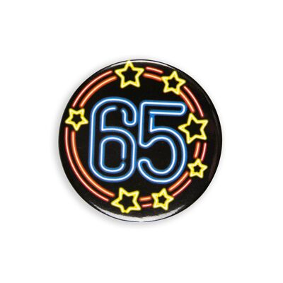 Neon button - 65