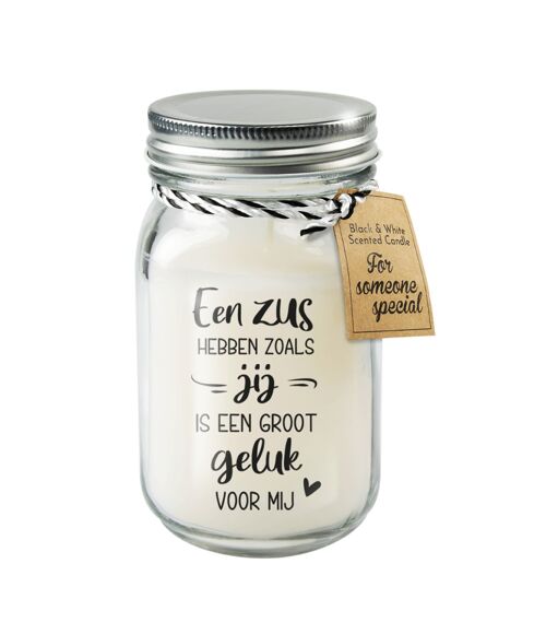 Black & White scented candles - Zus