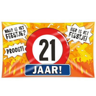 Vlag Gevel - 21 Jaar