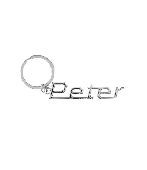 Cool car keyrings - Peter