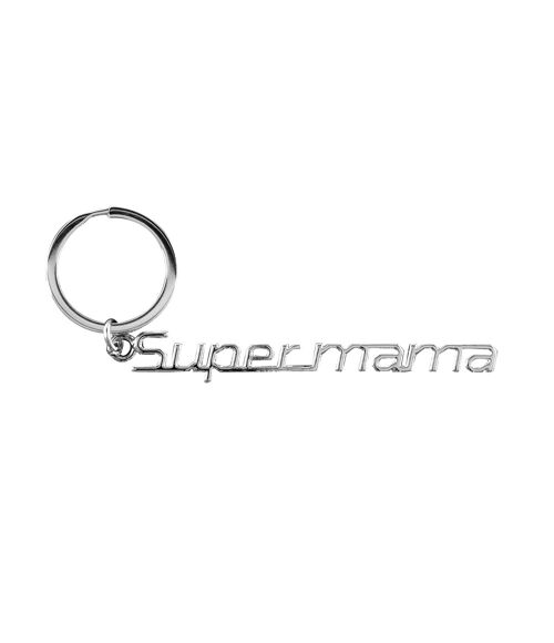 Cool car keyrings - Super mama