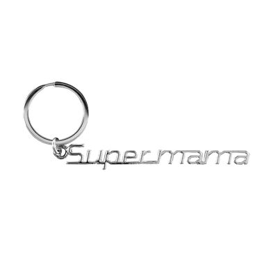 Coole Autoschlüsselanhänger - Super Mama