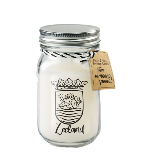 Black & White scented candles - Zeeland