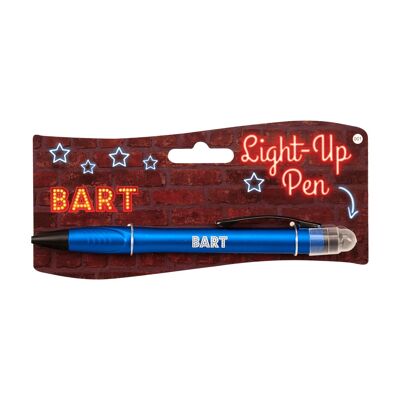 Bolígrafo iluminado - Bart