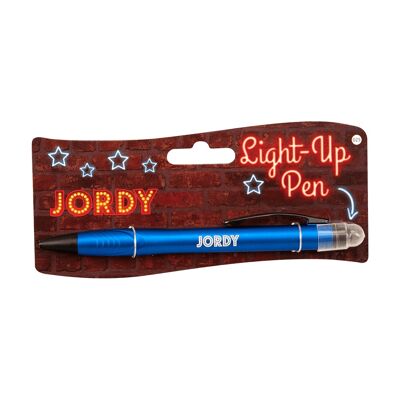 Bolígrafo iluminado - Jordy