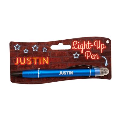 Bolígrafo iluminado - Justin