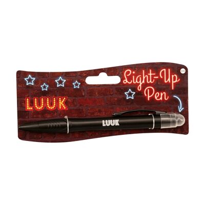 Bolígrafo iluminado - Luuk