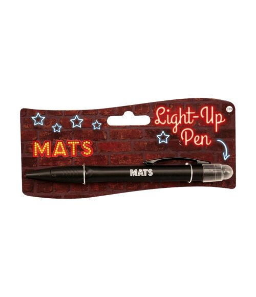 Light up pen - Mats