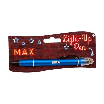 Bolígrafo iluminado - Max