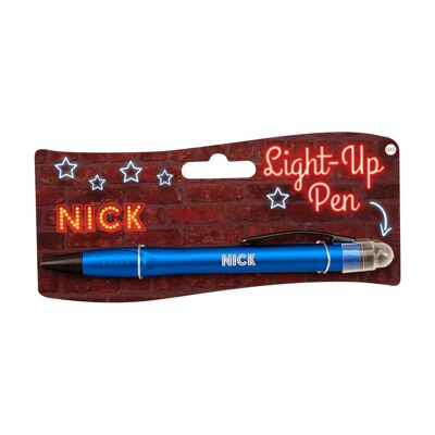 Bolígrafo iluminado - Nick