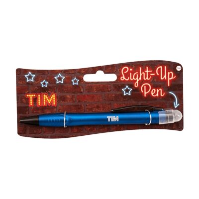 Bolígrafo iluminado - Tim