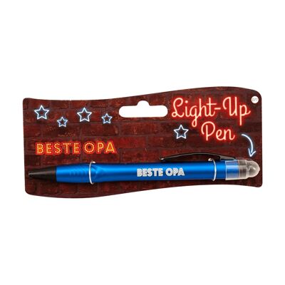 Light up pen - Beste opa