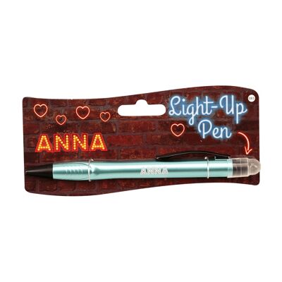 Bolígrafo iluminado - Anna