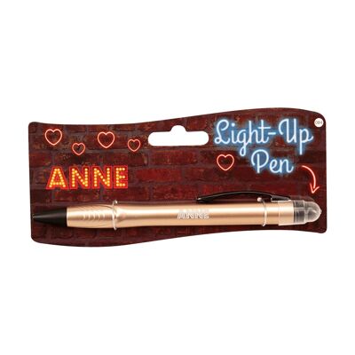 Bolígrafo iluminado - Anne