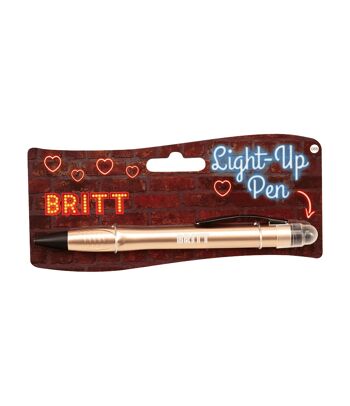 Stylo lumineux - Britt