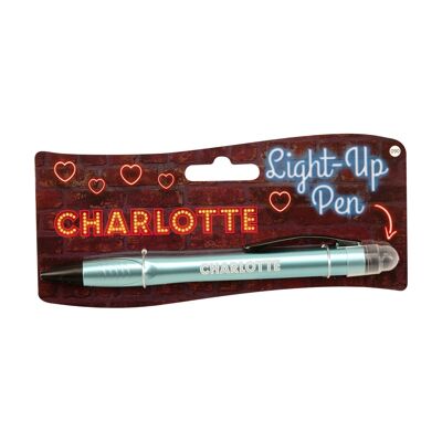 Bolígrafo iluminado - Charlotte
