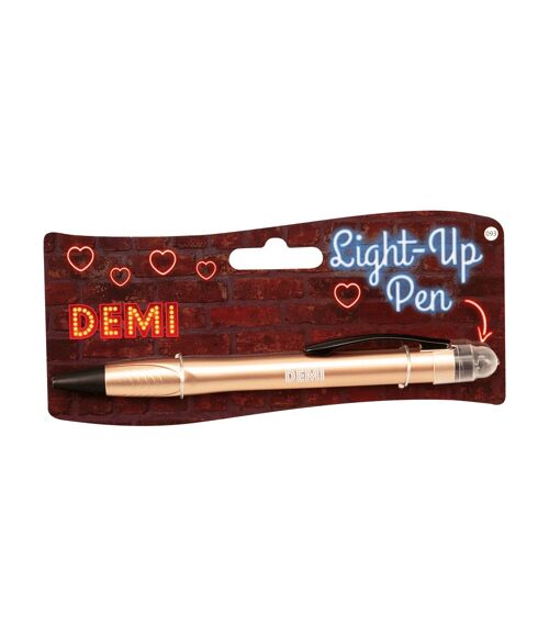 Light up pen - Demi