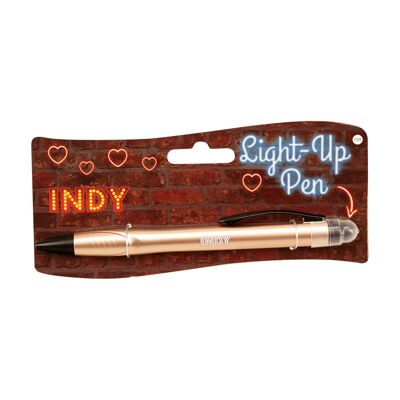 Bolígrafo iluminado - Indy