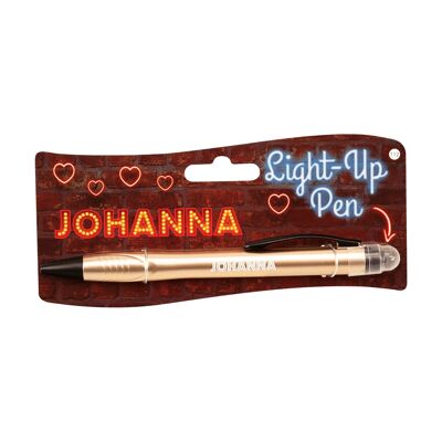 Bolígrafo iluminado - Johanna