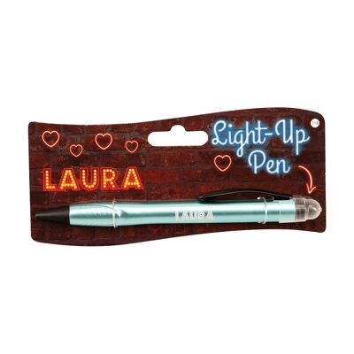 Bolígrafo iluminado - Laura