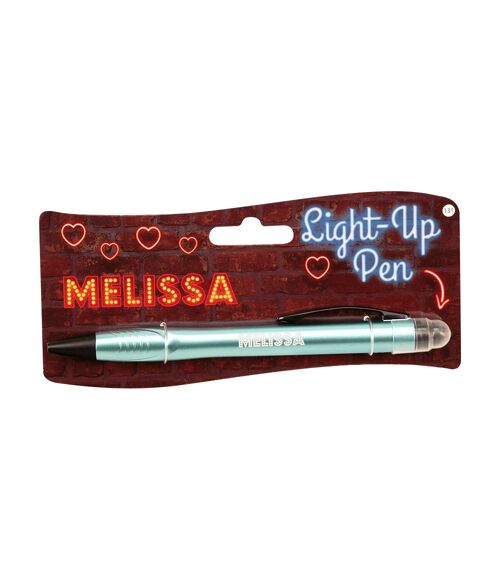 Light up pen - Melissa