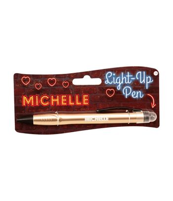 Stylo lumineux - Michelle