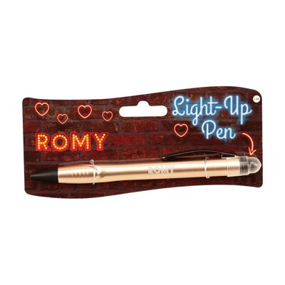 Bolígrafo iluminado - Romy