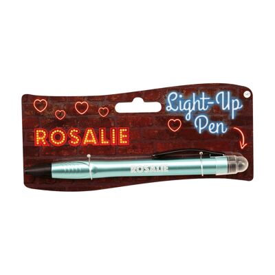 Bolígrafo iluminado - Rosalie