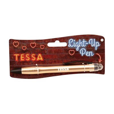 Bolígrafo iluminado - Tessa