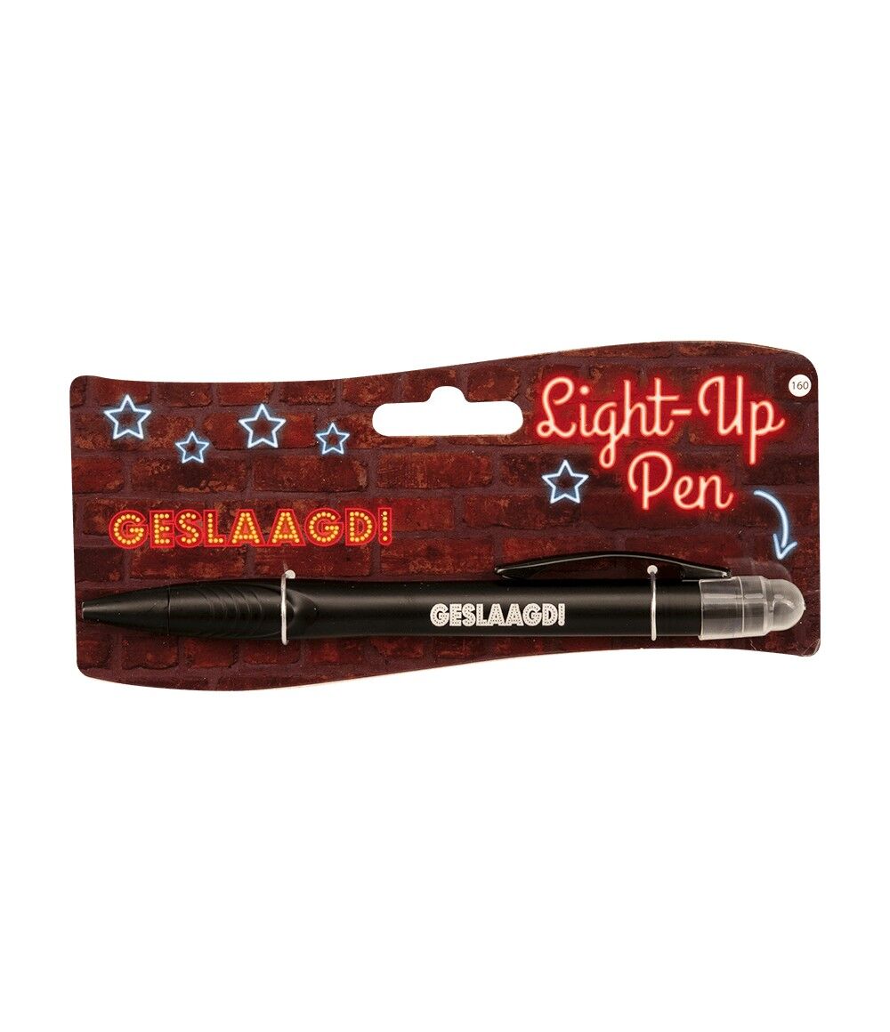 Buy wholesale Light up pen Geslaagd