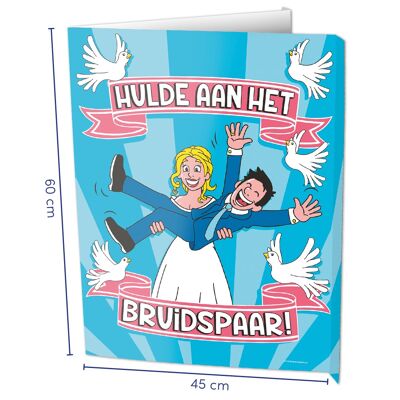 Letreros para ventanas - Bruidspaar