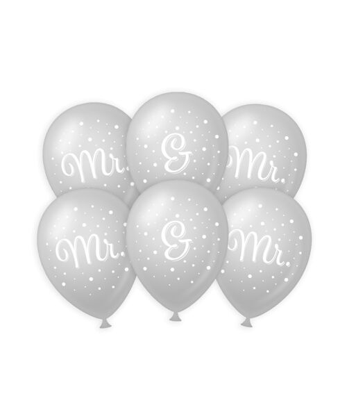 Wedding balloons - Mr. & Mr.