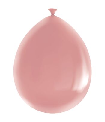 Ballon de fête - Or rose métallisé