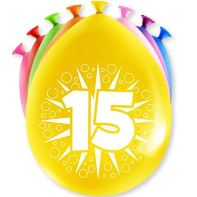 Partyballonnen - 15 Jahre