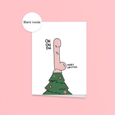 Willy Tree Topper - Christmas Card