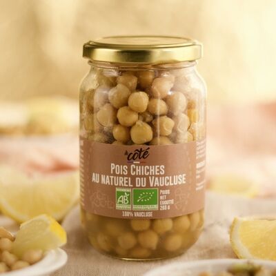 Natural chickpeas 260g organic