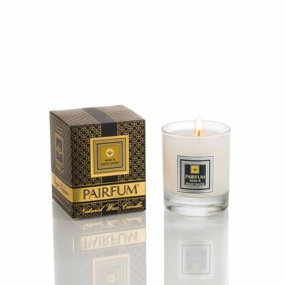 Perfumed Candle - Natural Soy & Flower Wax - Anise & Black Vanilla